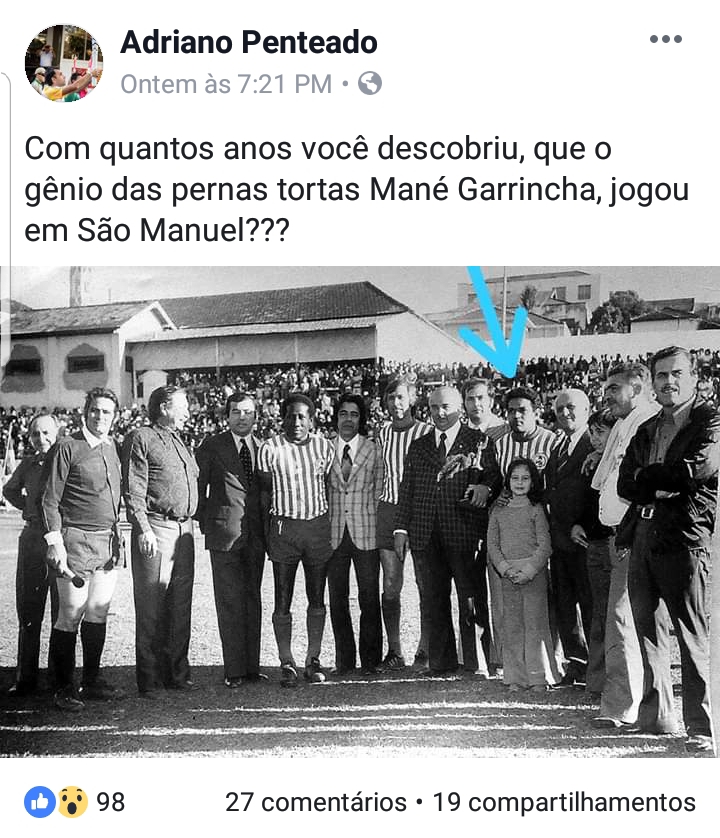 20190212_005624 Mané Garrincha já jogou em São Manuel?