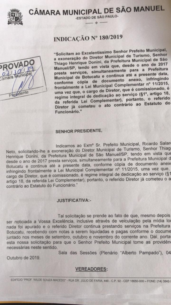 image-1-576x1024 Diretor de Turismo pediu rescisão de contrato  em setembro com Botucatu