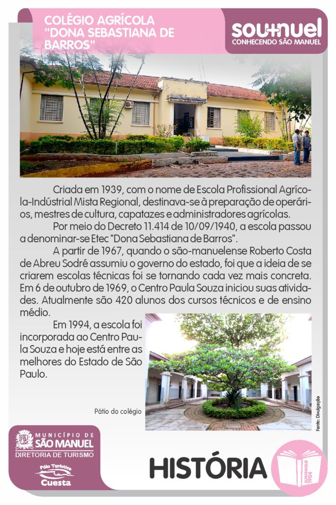 Historia-03-683x1024 Sou+Nuel fala sobre a história do Colégio Agrícola "ETEC Dona Sebastiana de Barros"