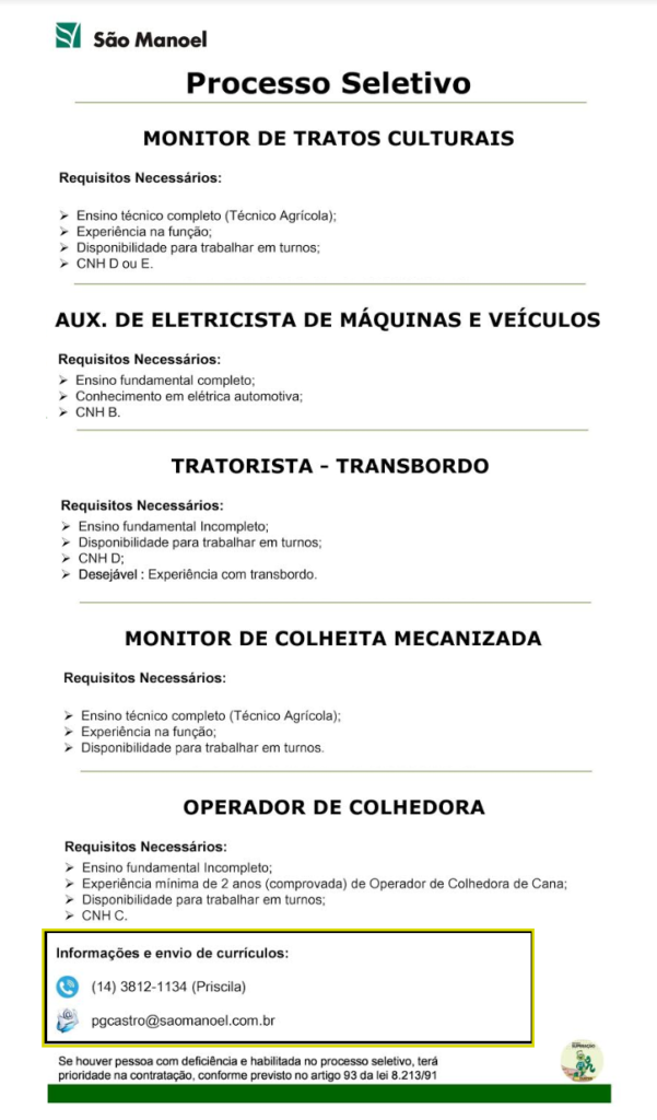 image-601x1024 Usina São Manoel oferece várias oportunidades de emprego