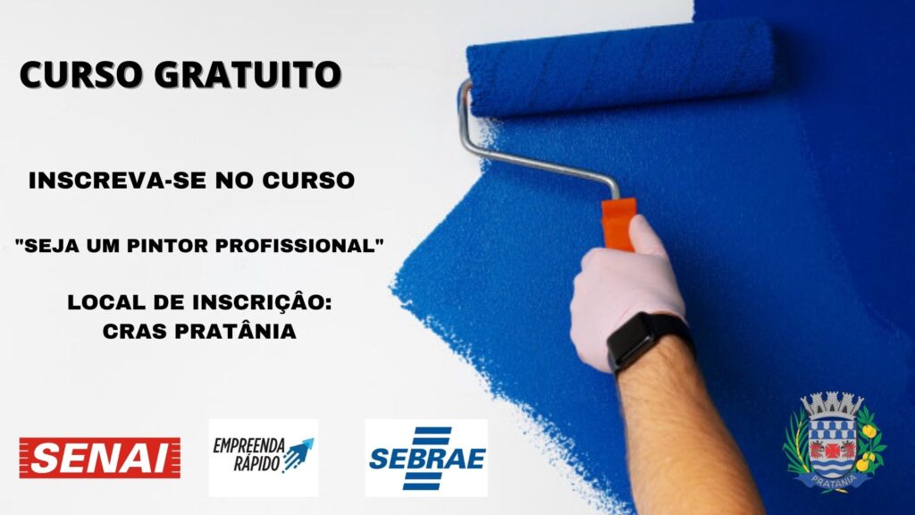 CURSO-SENAI-1024x576 Pratânia oferece curso Pintura e Pequenos Reparos em Edificações