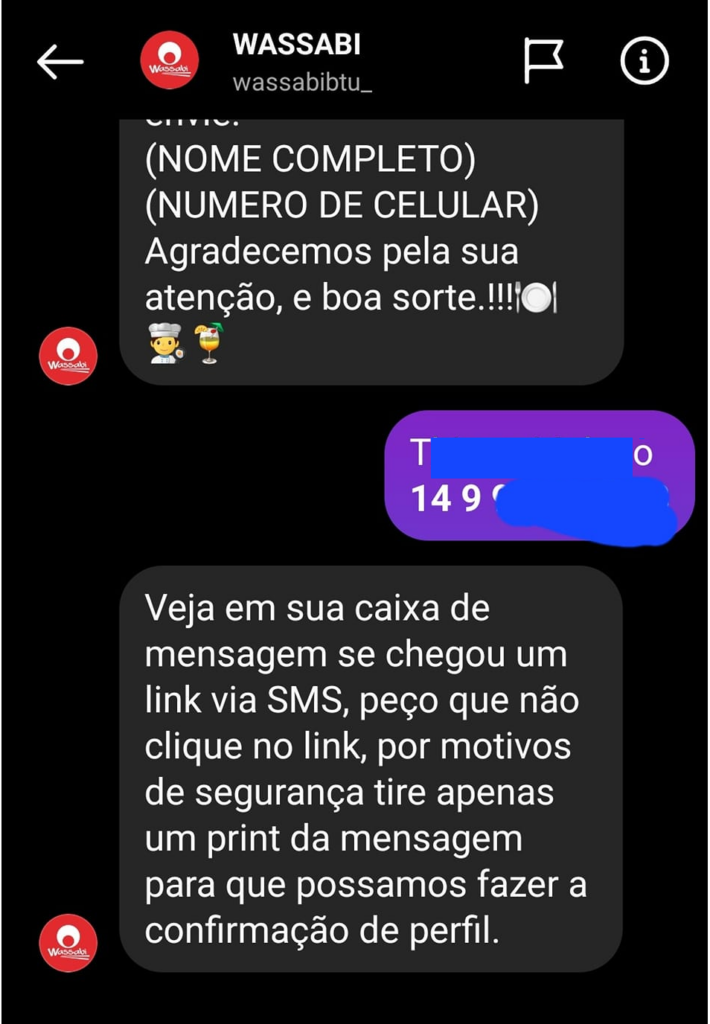 image-10-710x1024 Golpistas usam nome de conhecido restaurante para tentar clonar contas de redes sociais