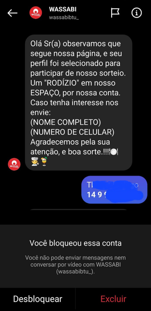 image-9-500x1024 Golpistas usam nome de conhecido restaurante para tentar clonar contas de redes sociais