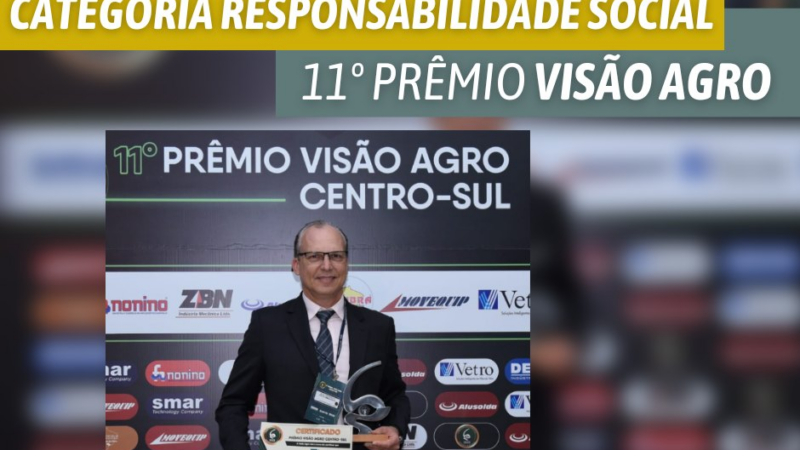 Usina São Manoel recebe prêmio de responsabilidade social