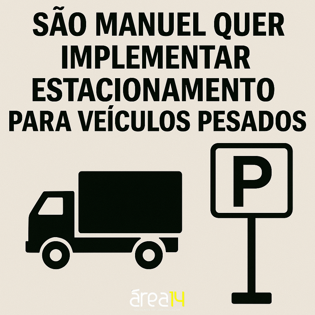 São Manuel quer implementar estacionamento para veículos pesados