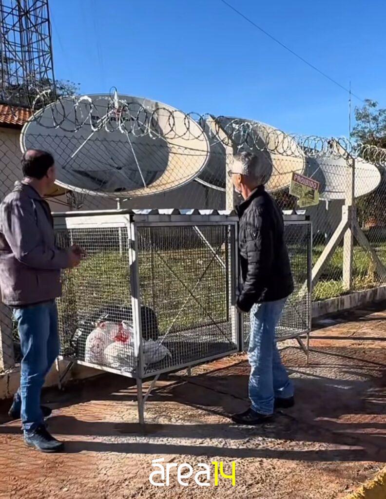 Novas lixeiras são instaladas no São Geraldo para reforçar a limpeza e organização dos espaços públicos