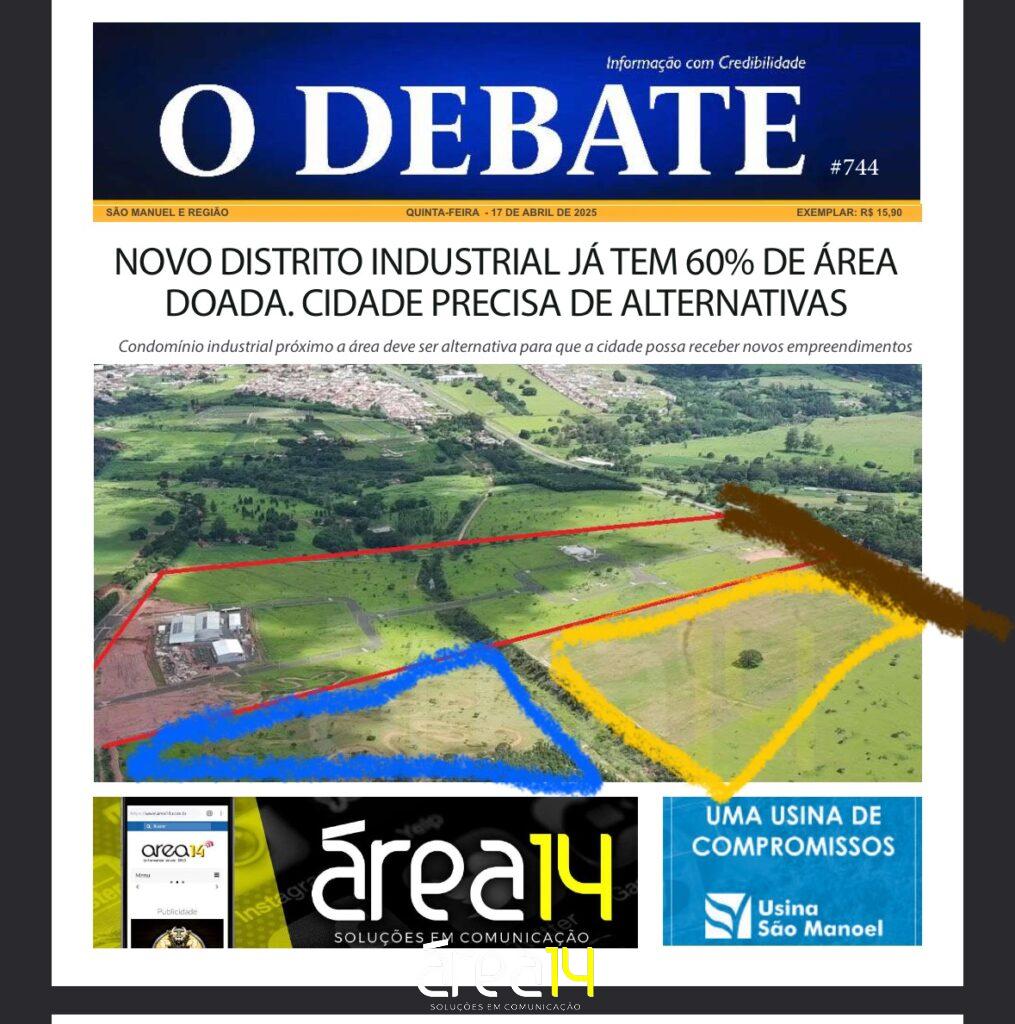 Ampliação do distrito industrial é alternativa para instalação do grupo Caio em São Manuel