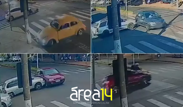 Cruzamento em Botucatu registra sete acidentes em um mês e preocupa moradores