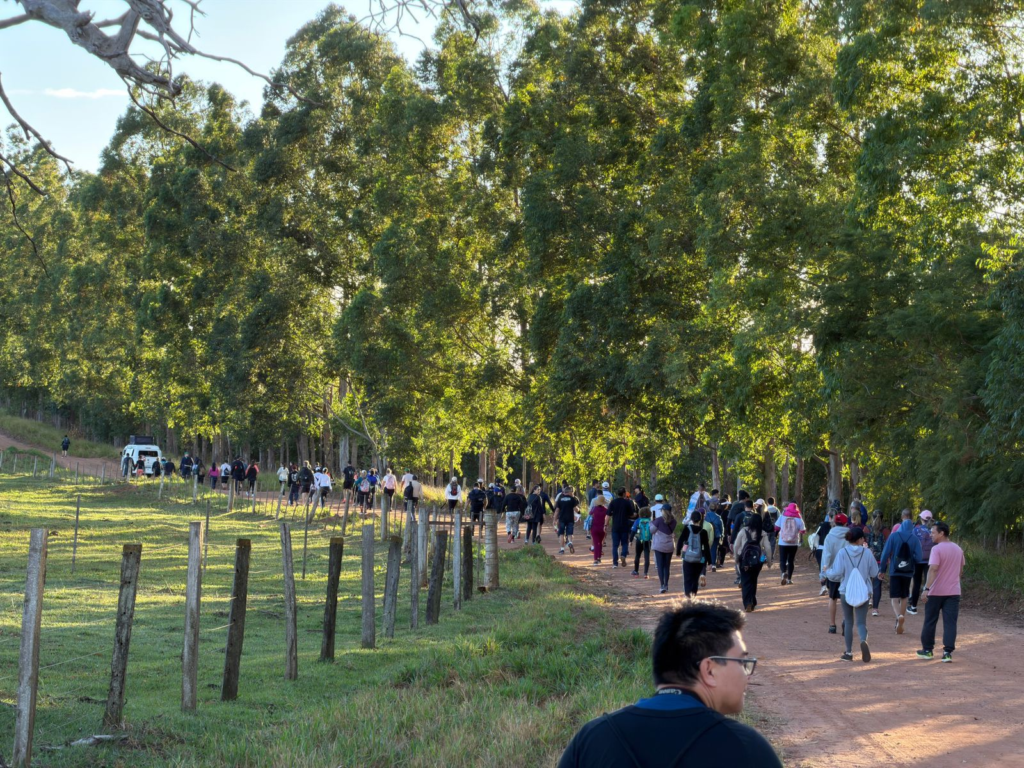 CAMINHADA COM A MÃE APARECIDA REÚNE FIÉIS E FORTALECE TURISMO RELIGIOSO EM SÃO MANUEL