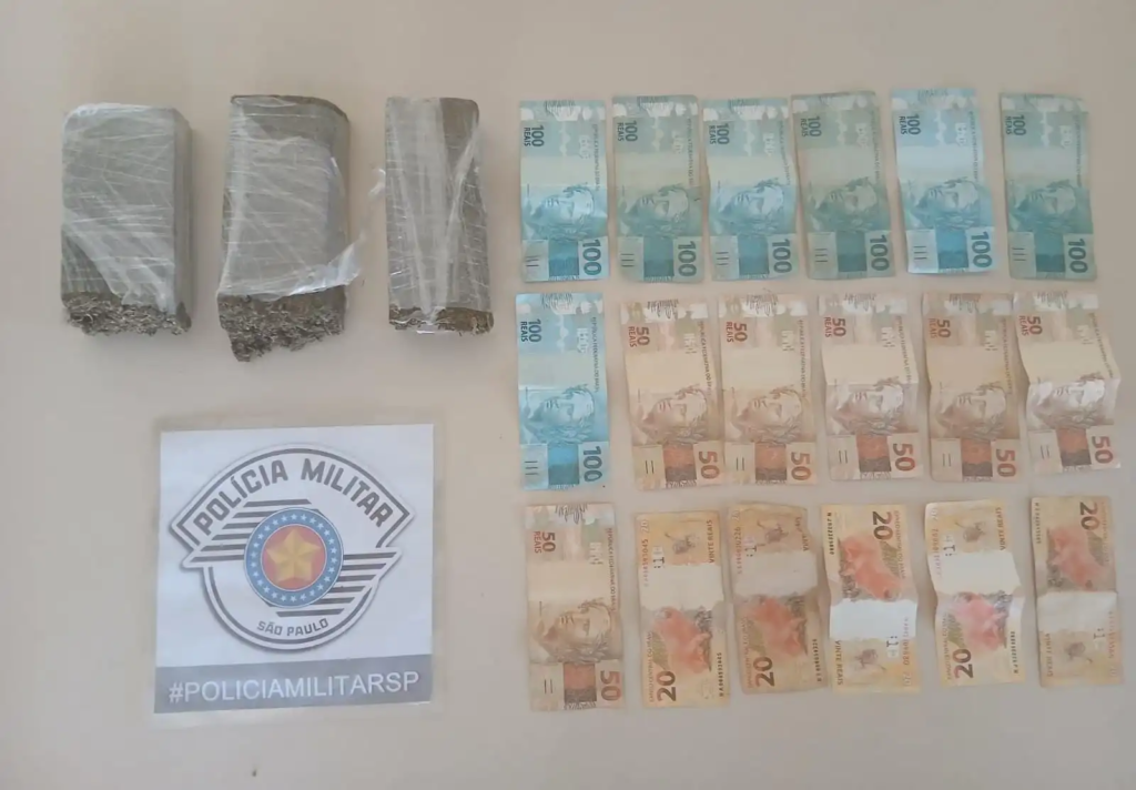 OPERAÇÃO POLICIAL INTERCEPTA MOTOCICLISTA E APREENDE GRANDE QUANTIDADE DE DROGAS ENTRE IARAS E CERQUEIRA CÉSAR